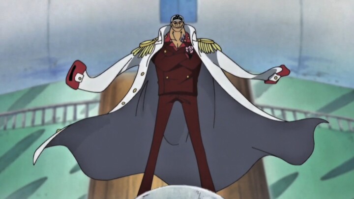 “Because Akainu is up there”