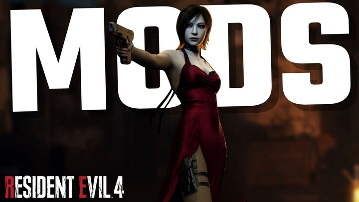 Ada Original Dress Mod Showcase - Resident Evil 4 Remake PC Gameplay