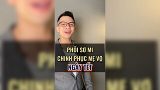 Phối sơ mi chinh phục mẹ vợ