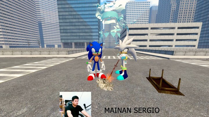 SONIC vs Tyrant Zombie RE9 Dark Souls in GarrysMod COFFIN DANCE COVER MUSIC