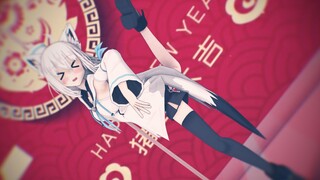 The little fox's pole dance MMD