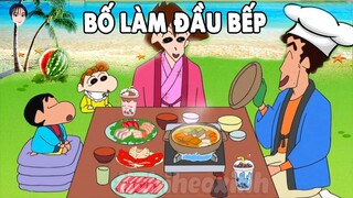 Bố Làm Đầu Bếp | Shin Cậu Bé Bút Chì Tổng Hợp Tập Mới Hay Nhất Phần 809 | #CHIHEOXINH