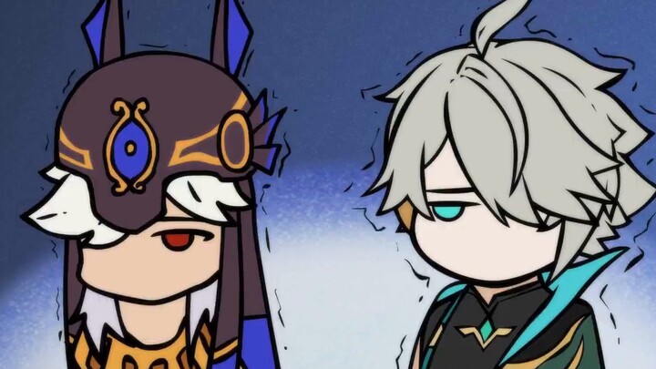 [Genshin Impact] "Let me try the sword! Brother Manye!!"