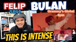 FELIP - BULAN  Performance on GRAMMY's GLOBAL SPIN |  REACTiON