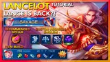 LANCELOT TUTORIAL + SAVAGE AND HOW TO ROTATE IN MID LANE + TIPS AND TRICKS HOW TO PLAY ASSASIN.