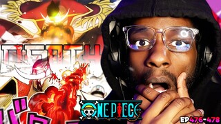WHITEBEARD Took a BLOW to the FACE & CHEST!? This is PEAK 😭 | One Piece Episodes 476-478 Reaction