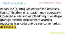 Vladimir Nabokov - Curso de Literatura Europea 2/5