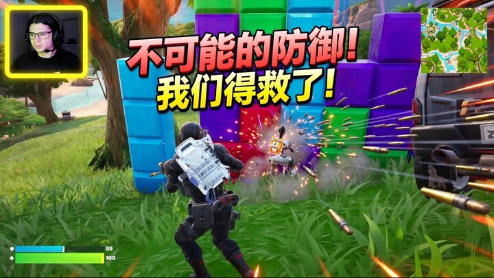 《堡垒之夜》新赛季最势不可挡的三人组！😱🔥（夺得胜利）