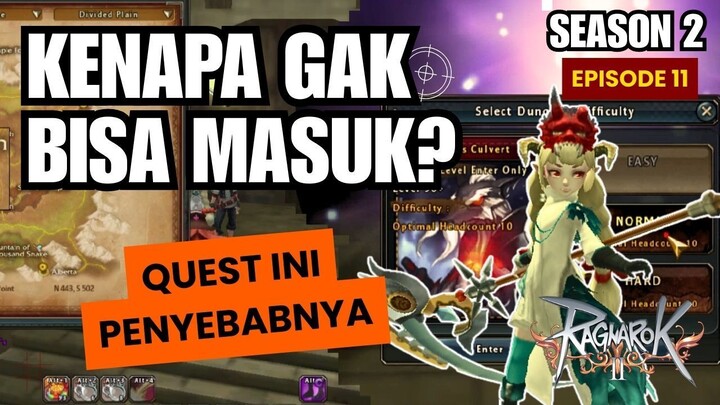 Dimulai dari Devided Plain, Sampai Bisa Masuk Culvert of Abyss | Ragnarok Online 2 ( RO2 )