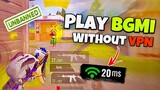Unban BGMI | How to  Play BGMI / PUBG MOBILE Without VPN in India ✅