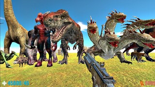 Granade Launcher VS All Units. Animal Revolt Battle Simulator