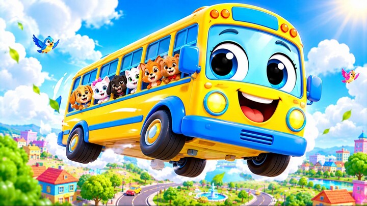 🎈🚌 O ÔNIBUS COMEÇOU A FLUTUAR! 😱☁️ | MÚSICA INFANTIL DIVERTIDA | TURMINHA DO BARULHO