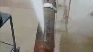 Long longitudinal cracks can also be repaired using this method