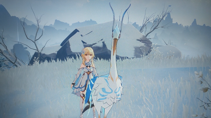 I was so cold today while doing a mission that I was shaking. Hahahahaha. Since I couldn't open the 