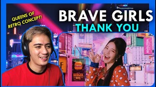 BRAVE GIRLS 'THANK YOU' M/V REACTION