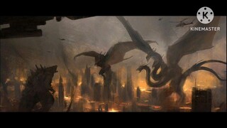 Godzilla 2 Godzilla Vs King Ghidorah And Rodan Preview Storyboard DesMattrex