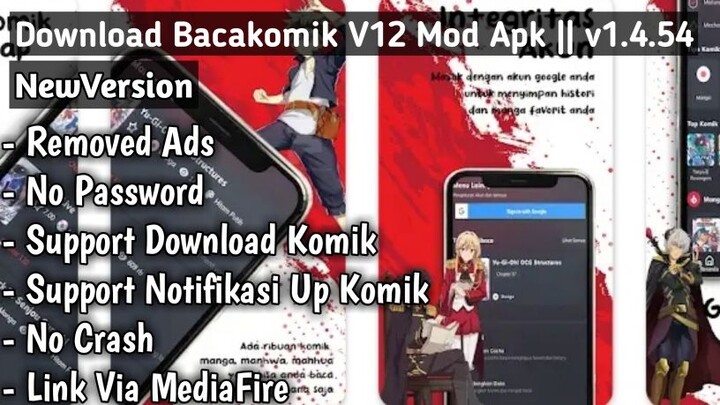 Download Bacakomik V12 Mod Apk || v1.4.54