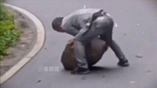 万万没想到啊，好事你做了，车你也砸了