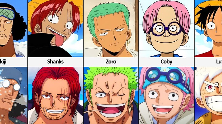 How One Piece Characters Changed ?