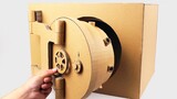 [DIY] Làm cánh cửa hầm bằng bìa cứng! Trình diễn khóa cửa mật mã
