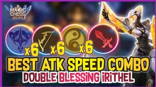 COMBO 6666 HAMPIR TERBENTUK KEMBALI ! HYPER 3 STAR IRITHEL BEST ATK SPEED COMBO ! MAGIC CHESS