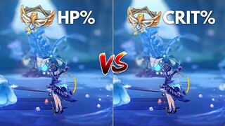 HP% vs CRIT% !! BEST BUILD For FURINA? [GENSHIN IMPACT]