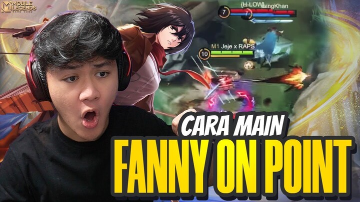 CARA MAIN FANNY ON POINT, GA USAH FAST HAND YANG PENTING ON POINT - Mobile Legends