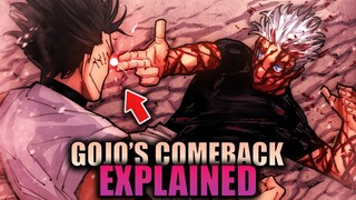 GOJO'S COMEBACK EXPLAINED / Jujutsu Kaisen Chapter 226