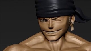 Zoro's muscle sculpting tutorial in ZBrush