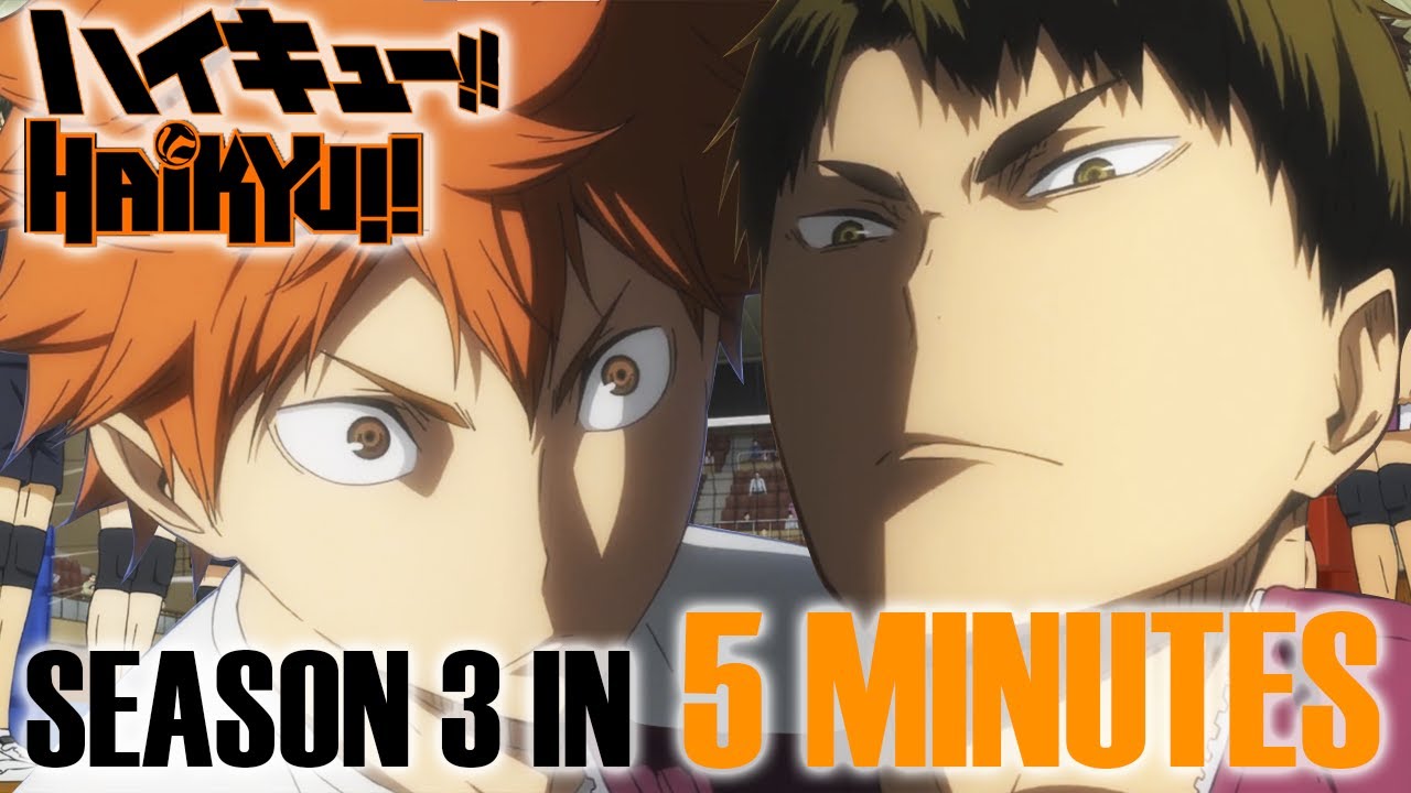 Haikyuu!! Season 3 In Under 5 Minutes 