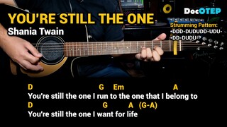 You're Still The One - Shania Twain (1998) Easy Guitar Chords Tutorial with Lyrics Part 2 SHORTS