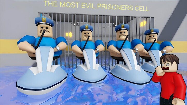 Aku Sendirian Harus Menyelesaikan Baryy's Prison Run Mode Air  ROBLOX