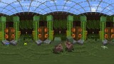 Video 360°/Panorama Temukan Tombol yang Tersembunyi di Peta dalam Satu Menit - Video 4K Minecraft [VR]