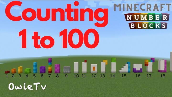 COUNTING 1 to 100 Minecraft Numberblocks| Learn to Count| COUNT TO 100 SONG | COUNTING SONG FOR KIDS