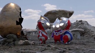 Efek Khusus|"Ultraman Tiga" Edisi Anak-Anak-Tiga Ultraman Tiga Kecil