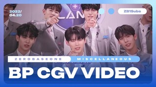 [ENG SUB] Boys Planet Finale CGV Theatre Etiquette Video