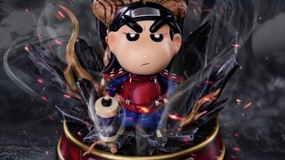 Dengan gerakan yang diperbesar, bagaimana jadinya jika Konoha Shin-chan menjadi sosok?