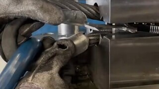 钢索钩的生产过程