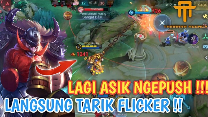 [TA] LAGI NGEPUSH TURRET KENA TARIK FRANCO - GAMEPLAY FRANCO