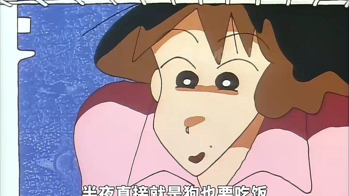 Misae’s diet leaves her so hungry she angrily stir-fries three dishes and a soup in the middle of th