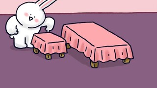 [Little Spear Zoo] The little cribs for little animals are very useful.