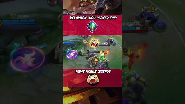 kumpulan momen lucu para Anomali rank epic #mobilelegends #mlbb #absurdhumor
