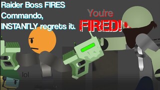 Commando, you're FIRED! - Tower Defense Simulator