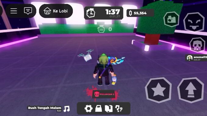 belajar speedrun sambil dengerin lagu Spotify😀