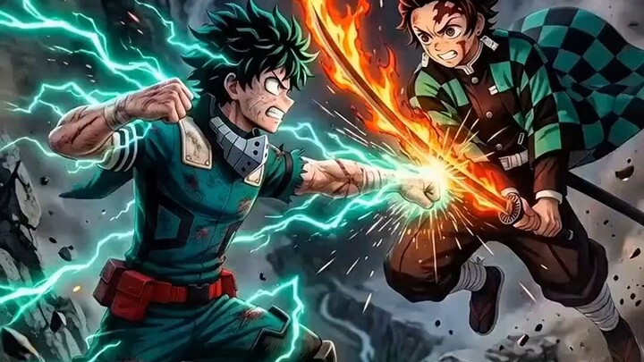 Deku vs Tanjiro - who would win?