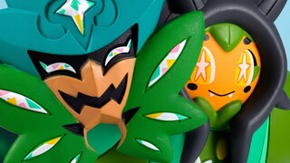 [Handmade figures are coming] Pokémon Center Limited Edition Eruption Green Grass Mask Magnetic Orna