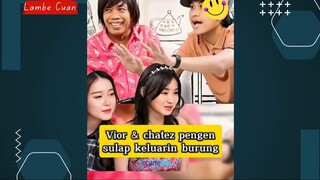 Indra jegel kualahan nurutin permintaan vior