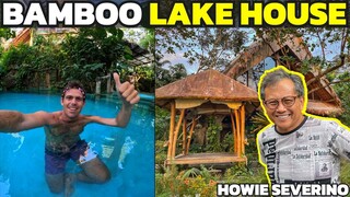 PHILIPPINES BAMBOO LAKE HOUSE - Famous Filipino Howie Severino (Batangas)