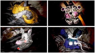 Freddy sees remains of Bonnie, Chica & Foxy in Molten Freddy Blob - FNAF Security Breach