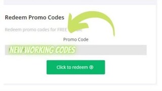 new redeem promo codes